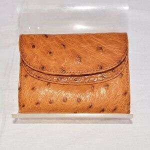 COPY - Vintage MARC CROSS Ostrich Wallet NEW without Tags